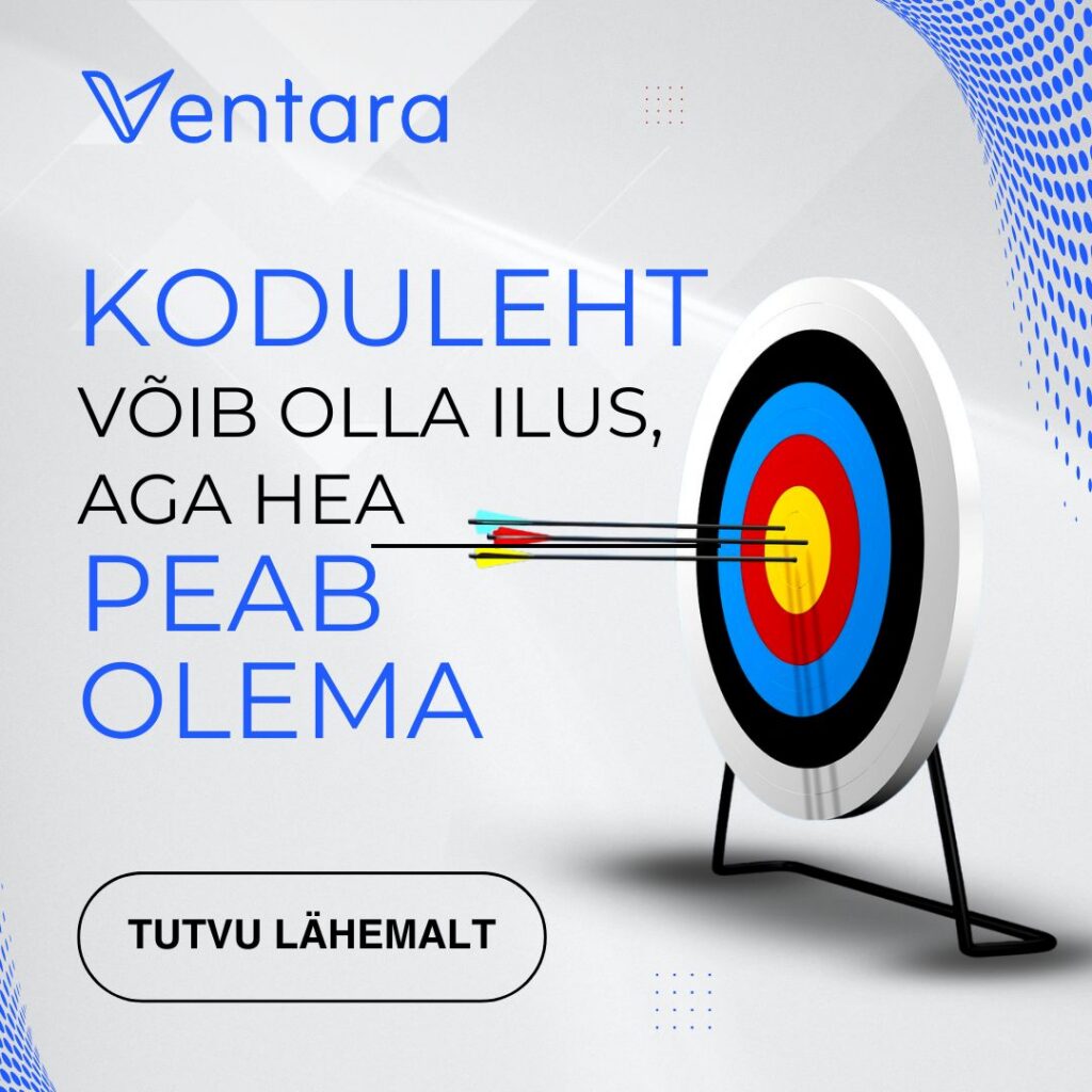Ventara on kodulehtede tegemise meetod